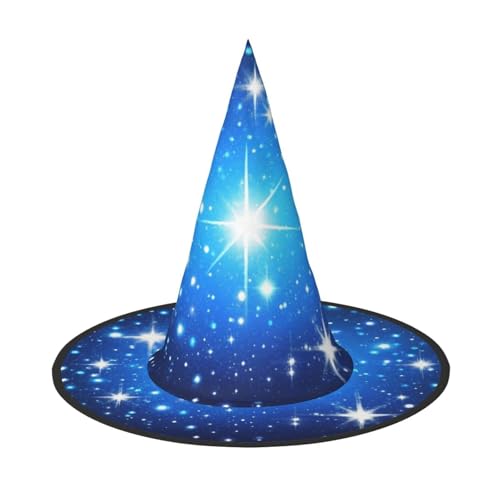 Anceky Blau leuchtende Sterne. Bedruckte Halloween-Hüte, Partys, Weihnachts-Make-up, Rollenspiel-Zubehör. von Anceky