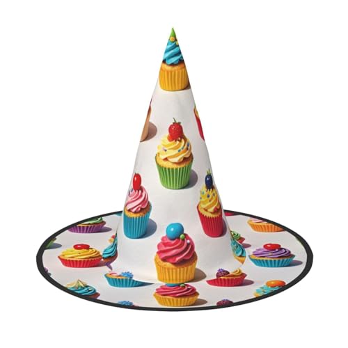 Anceky Cupcake-Musterdruck, Halloween-Hüte, Partys, Weihnachts-Make-up, Rollenspiel-Zubehör Anceky Cupcake-Musterdruck, Halloween-Hüte, Partys, Weihnachts-Make-up, Rollenspiel-Zubehör von Anceky