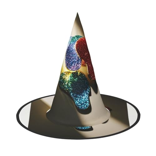 Anceky Glitzernde Pailletten-Punktdruck-Halloweenhüte, Partys, Weihnachts-Make-up, Rollenspiel-Zubehör Anceky Glitzernde Pailletten-Punktdruck-Halloweenhüte, Partys, Weihnachts-Make-up, Rollenspiel-Zubehör von Anceky
