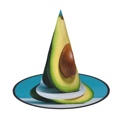 Anceky Halloween-Hüte mit Avocado-Hintern-Aufdruck, Partys, Weihnachts-Make-up, Rollenspiel-Zubehör Anceky Halloween-Hüte mit Avocado-Hintern-Aufdruck, Partys, Weihnachts-Make-up, Rollenspiel-Zubehör von Anceky