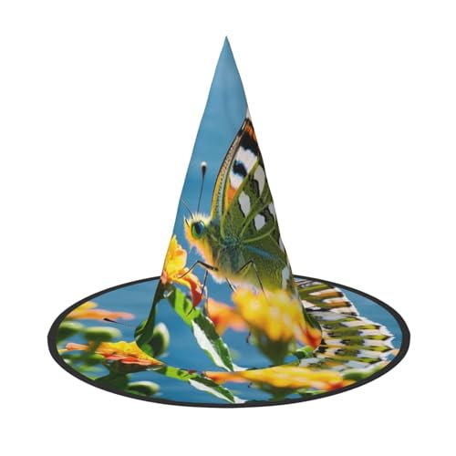 Anceky Halloween-Hüte mit Schmetterlingsdruck, Partys, Weihnachts-Make-up, Rollenspiel-Zubehör Anceky Halloween-Hüte mit Schmetterlingsdruck, Partys, Weihnachts-Make-up, Rollenspiel-Zubehör von Anceky