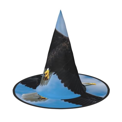 Anceky Halloween-Hüte mit Weißkopfseeadler-Aufdruck, Partys, Weihnachts-Make-up, Rollenspiel-Zubehör Anceky Halloween-Hüte mit Weißkopfseeadler-Aufdruck, Partys, Weihnachts-Make-up, Rollenspiel-Zubehör von Anceky