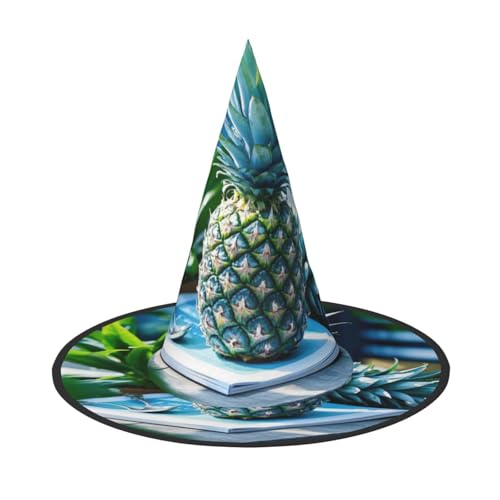 Anceky Halloween-Hüte mit blauem Kiefernmuster, Partys, Weihnachts-Make-up, Rollenspiel-Zubehör Anceky Halloween-Hüte mit blauem Kiefernmuster, Partys, Weihnachts-Make-up, Rollenspiel-Zubehör von Anceky