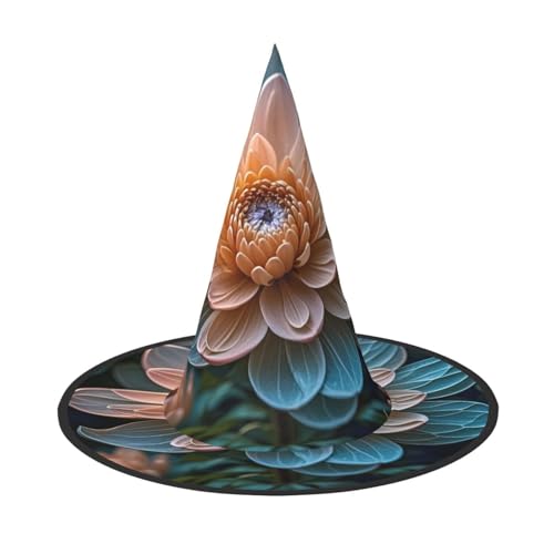 Anceky Halloween-Hüte mit farbigem Blumendruck, Partys, Weihnachts-Make-up, Rollenspiel-Zubehör Anceky Halloween-Hüte mit farbigem Blumendruck, Partys, Weihnachts-Make-up, Rollenspiel-Zubehör von Anceky