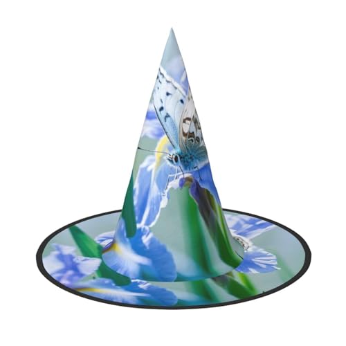 Anceky Iris-Blumen-Schmetterlings-Print, Halloween-Hüte, Partys, Weihnachts-Make-up, Rollenspiel-Zubehör Anceky Iris-Blumen-Schmetterlings-Print, Halloween-Hüte, Partys, Weihnachts-Make-up, Rollenspiel-Zubehör von Anceky