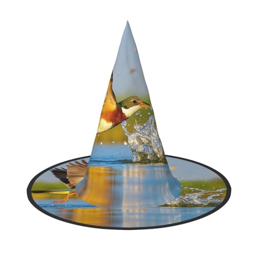 Anceky Jagd- und fliegende Wild-Print-Halloween-Hüte, Partys, Weihnachts-Make-up, Rollenspiel-Zubehör von Anceky