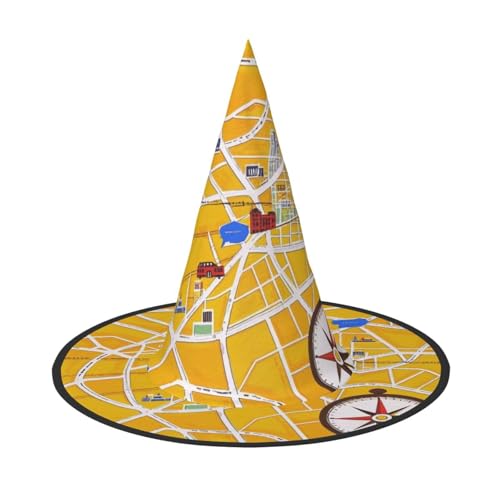 Anceky Kompasskarten-Druck für Halloween, Partys, Weihnachts-Make-up, Rollenspiel-Zubehör Anceky Kompasskarten-Druck für Halloween, Partys, Weihnachts-Make-up, Rollenspiel-Zubehör von Anceky