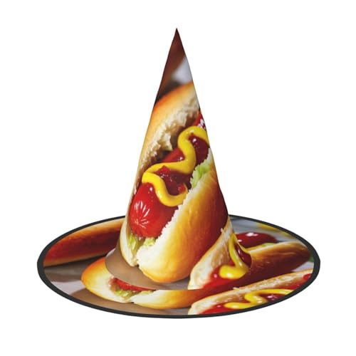 Anceky Lustiger Food-Hotdog-Aufdruck für Halloween, Partys, Weihnachts-Make-up, Rollenspiel-Zubehör Anceky Lustiger Food-Hotdog-Aufdruck für Halloween, Partys, Weihnachts-Make-up, Rollenspiel-Zubehör von Anceky