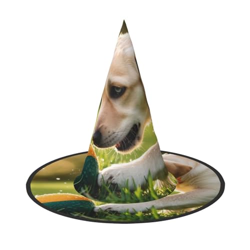Anceky Lustiger Labrador-Welpen-Aufdruck für Halloween, Partys, Weihnachts-Make-up, Rollenspiel-Zubehör. Anceky Lustiger Labrador-Welpen-Aufdruck für Halloween, Partys, Weihnachts-Make-up, Rollenspiel-Zubehör. von Anceky