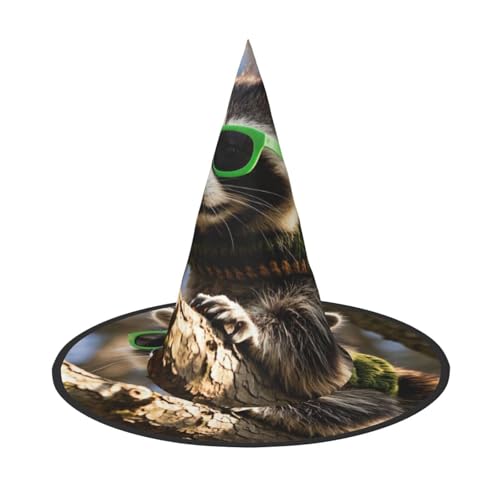 Anceky Lustiger Waschbär-Sonnenbrillen-Aufdruck für Halloween, Partys, Weihnachts-Make-up, Rollenspiel-Zubehör Anceky Lustiger Waschbär-Sonnenbrillen-Aufdruck für Halloween, Partys, Weihnachts-Make-up, Rollenspiel-Zubehör von Anceky