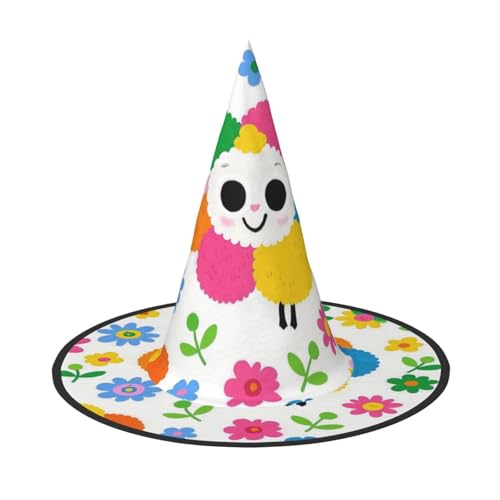 Anceky Niedlicher bunter Schaf-Cartoon-Musterdruck für Halloween, Partys, Weihnachts-Make-up, Rollenspiel-Zubehör. Anceky Niedlicher bunter Schaf-Cartoon-Musterdruck für Halloween, Partys, Weihnachts-Make-up, Rollenspiel-Zubehör. von Anceky