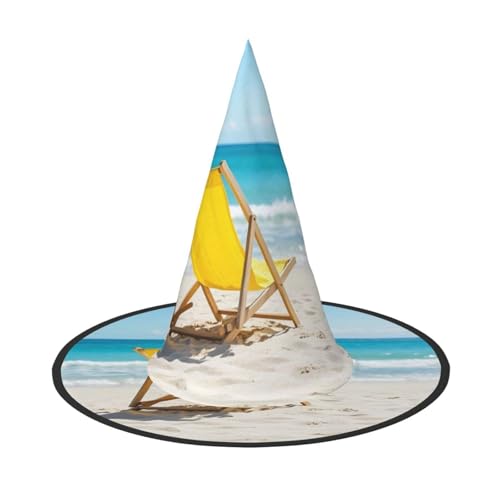 Anceky Strandszene mit Stühlen. Halloween-Hüte, Partys, Weihnachts-Make-up, Rollenspiel-Zubehör. Anceky Strandszene mit Stühlen. Halloween-Hüte, Partys, Weihnachts-Make-up, Rollenspiel-Zubehör. von Anceky