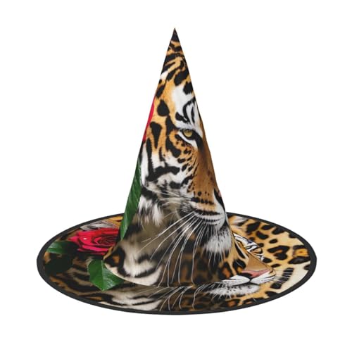 Anceky Tier-Tiger-Leopardenmuster, Rosen-Blumenmuster, Halloween-Hüte, Partys, Weihnachts-Make-up, Rollenspiel-Zubehör von Anceky