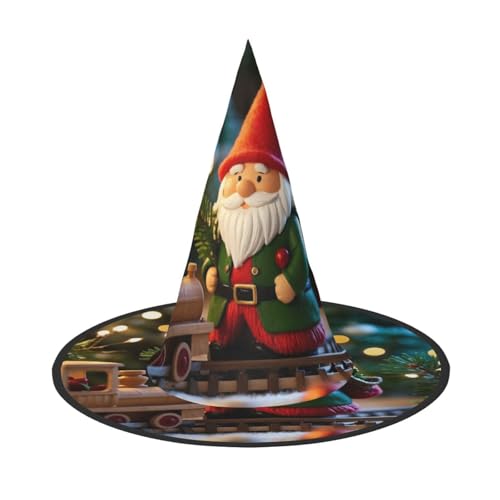 Anceky Traditionelle Weihnachtshüte mit Gnomen-Print für Halloween, Partys, Weihnachts-Make-up, Rollenspiel-Zubehör Anceky Traditionelle Weihnachtshüte mit Gnomen-Print für Halloween, Partys, Weihnachts-Make-up, Rollenspiel-Zubehör von Anceky