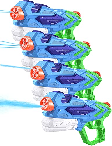 Super Wasserpistole mit großer Reichweite – 4 PCS XXL 33 ft Leistungsstarke Soaker mit 1000 ml Kapazität, Wasserspielzeug für Kinder & Erwachsene, Perfekt für Sommerpartys, Garten & Strand Super Wasserpistole mit großer Reichweite – 4 PCS XXL 33 ft Leistungsstarke Soaker mit 1000 ml Kapazität, Wasserspielzeug für Kinder & Erwachsene, Perfekt für Sommerpartys, Garten & Strand von Ancesfun