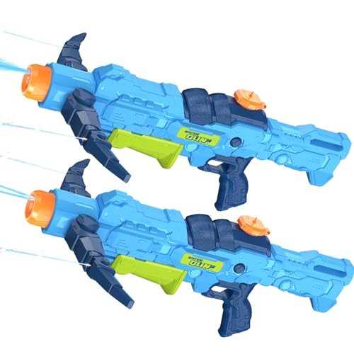 Wasserpistolen für Kinder, 2 PCS XXL Super Squirt Wasser-Pistole mit Vielseitiger Armbrust - 750ML Hochtank, 26 ft Starke Reichweite, 22" Große Wasserspielzeug für Jungen Mädchen Erwachsene Wasserpistolen für Kinder, 2 PCS XXL Super Squirt Wasser-Pistole mit Vielseitiger Armbrust - 750ML Hochtank, 26 ft Starke Reichweite, 22" Große Wasserspielzeug für Jungen Mädchen Erwachsene von Ancesfun