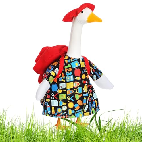 Ancsttu Gänsekostüme,Schulrucksack Garten Gans Kostüm - 1 Set Statue Costume for Classroom Art Decoration Patio Garden Birthday Holiday Yard Outdoor Display Ancsttu Gänsekostüme,Schulrucksack Garten Gans Kostüm - 1 Set Statue Costume for Classroom Art Decoration Patio Garden Birthday Holiday Yard Outdoor Display von Ancsttu