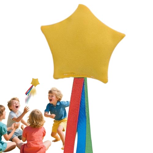 Ancsttu Kinder Wurfsäckchen | Sternförmige Wurfbeutel Für Sacklochspiel | Tragbares Wurfspiel Mit Bändern Und Gewichten Für Karneval Schule Sportunterricht Ancsttu Kinder Wurfsäckchen | Sternförmige Wurfbeutel Für Sacklochspiel | Tragbares Wurfspiel Mit Bändern Und Gewichten Für Karneval Schule Sportunterricht von Ancsttu