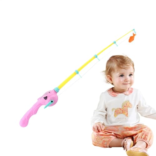 Ancsttu Magnetische Angelspiele, Magnetfischerei Stangenspielzeug - Niedliche Tiergriff Design Fischereistange für Kinder - Teleskope Strandwasserbadspielzeug für 3 Jahre + Ancsttu Magnetische Angelspiele, Magnetfischerei Stangenspielzeug - Niedliche Tiergriff Design Fischereistange für Kinder - Teleskope Strandwasserbadspielzeug für 3 Jahre + von Ancsttu