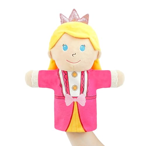 Handpuppen Für Kinder, Märchen Handpuppe, Niedlich Plüschtiere Kinderhandpuppen Spielzeug Interaktives Spielzeug Für Familienunterhaltung Geschichtenerzählen Vorschulbildung von Ancsttu