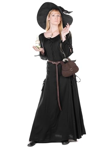 Andracor Langes schwarzes Hexenkleid für Damen - Größe: L - Kostüm-Gewand Halloween, Karneval & Horror-Party Andracor Langes schwarzes Hexenkleid für Damen - Größe: L - Kostüm-Gewand Halloween, Karneval & Horror-Party von Andracor