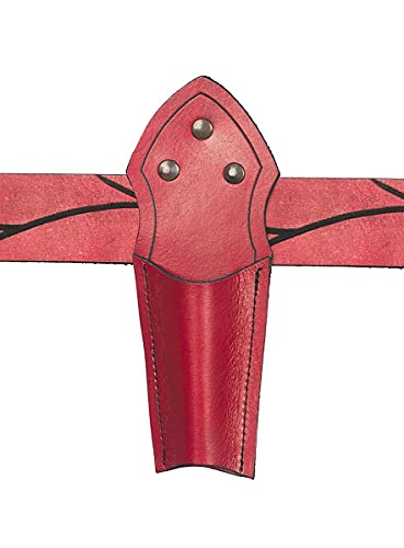 Andracor - Zauberstab Halter aus Leder - für Harry Potter Fans, Adepten und große Magier - Braun Schwarz Rot Grün - LARP Cosplay & Fantasy Andracor - Zauberstab Halter aus Leder - für Harry Potter Fans, Adepten und große Magier - Braun Schwarz Rot Grün - LARP Cosplay & Fantasy von Andracor