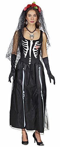 Andrea Moden 1906 Day of the Dead-Kleid, Unisex – Erwachsene, bunt von Elbenwald