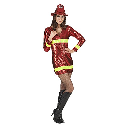 Andrea Moden - Kostüm Feuerwehr Lady, Kleid mit Helm, Beruf, Mottoparty, Karneval von Elbenwald