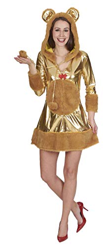 Andrea Moden - Kostüm Goldbärchen, Kleid mit Kapuze, Glücksbärchen, Bär, Tier, Mottoparty, Karneval von Elbenwald