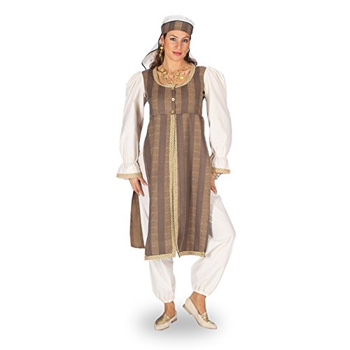 Unbekannt Orient Wüstenbraut - Kostüm Damen orientalische Verkleid. 3tlg Aladin/1001 Nacht - 36/38 von Elbenwald