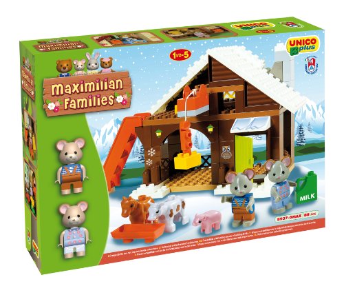 Androni 8937 Max Spielzeug ab dem 1. Jahr, Bausteine Max, 93-teilig Androni 8937 Max Spielzeug ab dem 1. Jahr, Bausteine Max, 93-teilig von Unico