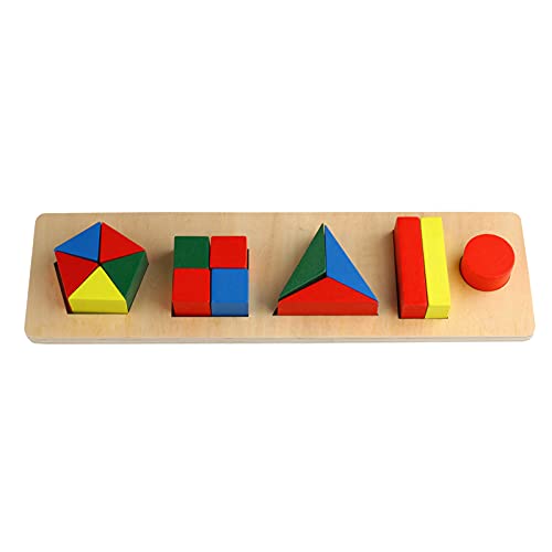 Andux Holzpuzzles für Kleinkinder Geometrische Formen Pädagogische Früherziehung Spielzeug über 3 Jahre ZHJH-01 Andux Holzpuzzles für Kleinkinder Geometrische Formen Pädagogische Früherziehung Spielzeug über 3 Jahre ZHJH-01 von Andux