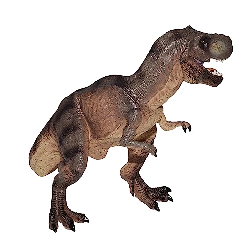 Andux Realistische Dinosaurier Figuren Spielzeug Wilder Dschungel Lernen Lernspielzeug FZKL-02 (Tyrannosaurus rex-Mouth Movable) von Andux