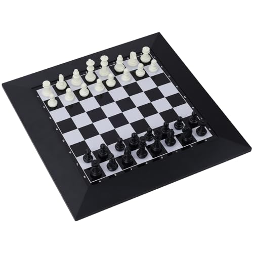 Andux Tragbares Schachspiel mit Aufbewahrungskoffer für Kinder und Erwachsene QPYX-01 S2201-8 (Schach) von Andux