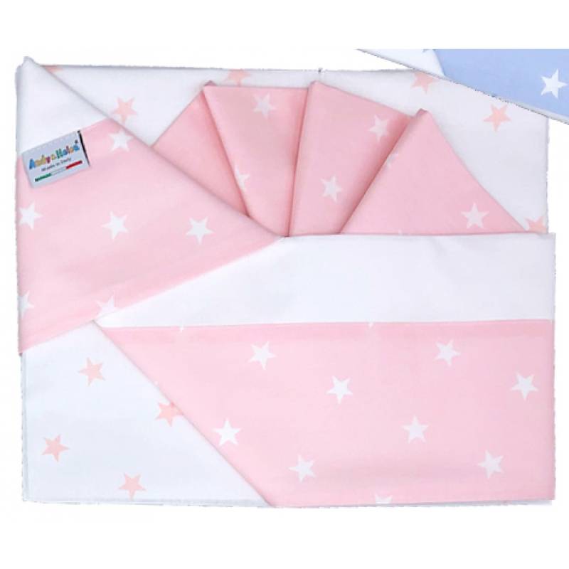 Andy & Helen Bettwäsche Set für Crib Fantasia F1 3 Stk. Pink Andy & Helen Bettwäsche Set für Crib Fantasia F1 3 Stk. Pink von Andy & Helen