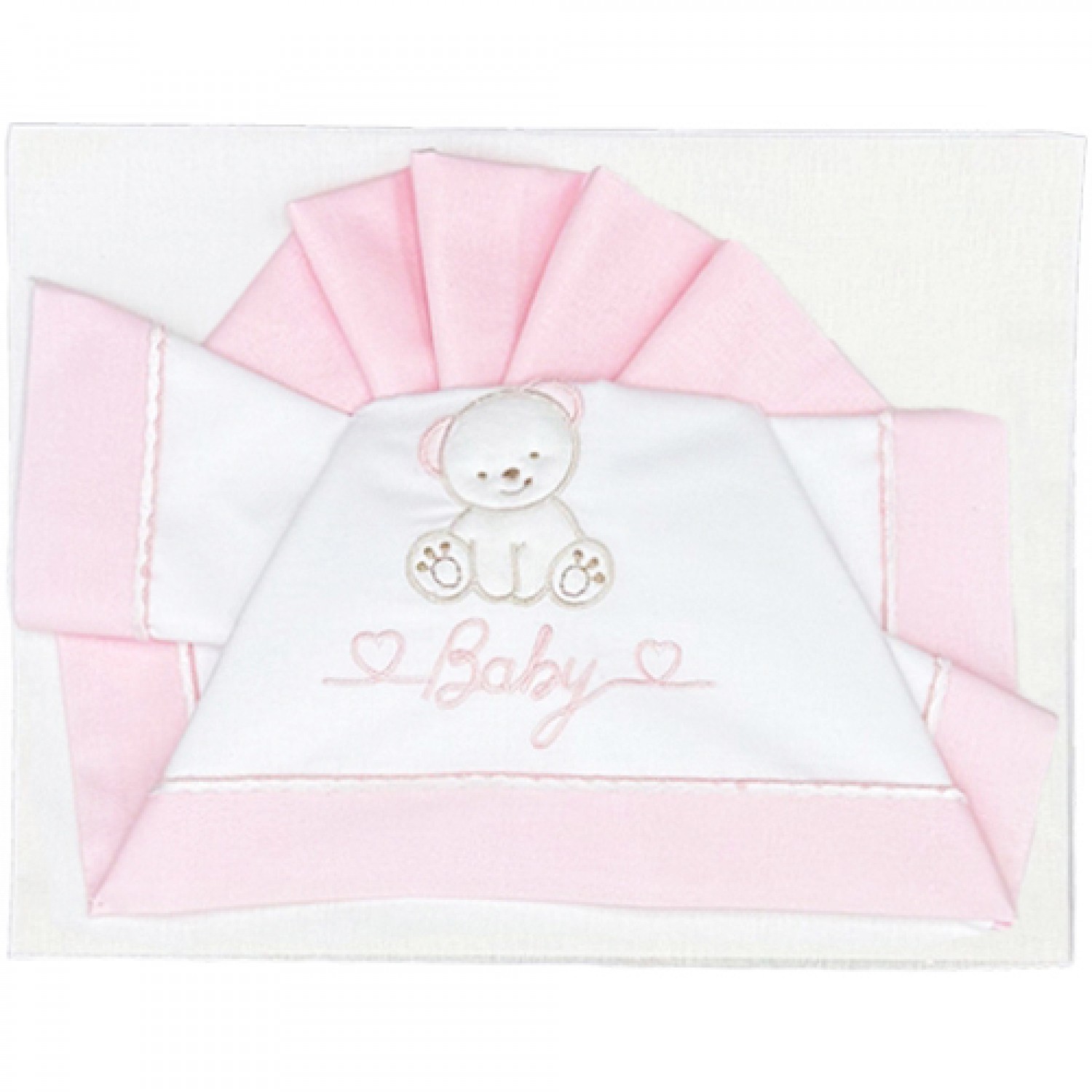 Andy & Helen Bettwäsche Set für besticktes Kinderbett D35 3 Stk. Pink Andy & Helen Bettwäsche Set für besticktes Kinderbett D35 3 Stk. Pink von Andy & Helen
