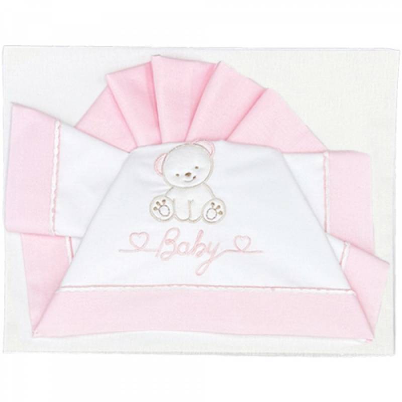 Andy & Helen Bettwäsche Set für besticktes Kinderbett D35 3 Stk. Pink Andy & Helen Bettwäsche Set für besticktes Kinderbett D35 3 Stk. Pink von Andy & Helen