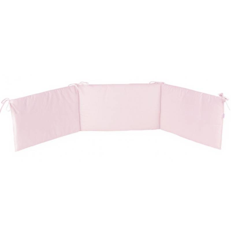 Stoßstange für Kinderbett Andy & Helen Plain Pink von Andy & Helen