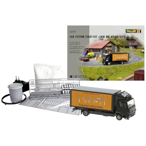 Faller 161491 Start-Set LKW MB Atego Sixt Car System H0 Fahrzeug von FALLER