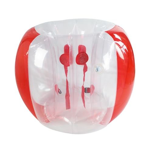 AneiDaQb Aufblasbarer Blasen-Sumo-Ball, Outdoor-Team-Spiel für 3-12 Jahre, Zorb Ball für Erwachsene Oder Kinder, 4 FT / 1.2M Durchmesser (Color : Red) von AneiDaQb