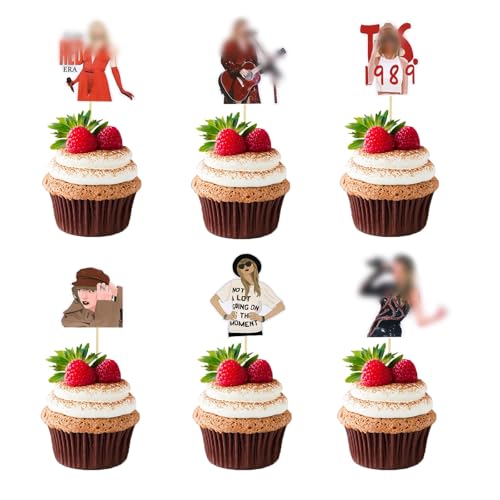 Anemowind 24 Stück Top-Tier-Sänger-Party-Dekoration, Doppelfront-Sänger-Cupcake-Topper, Musik-Party-Fans, Party-Dekoration, Geburtstagsparty-Dekorationen Anemowind 24 Stück Top-Tier-Sänger-Party-Dekoration, Doppelfront-Sänger-Cupcake-Topper, Musik-Party-Fans, Party-Dekoration, Geburtstagsparty-Dekorationen von Anemowind