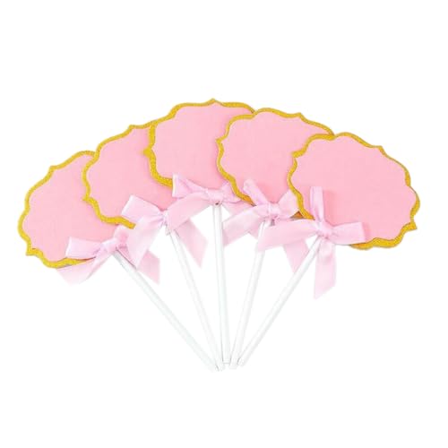 10 PCS Papier Tortendeko, Beschreibbare Segen Kuchen Topper, Praktisches Kuchen Dekorationen, DIY Happy Birthday Kuchendeko für Geburtstag Party Dusche Hochzeit Dekor,Dunkelrosa 10 PCS Papier Tortendeko, Beschreibbare Segen Kuchen Topper, Praktisches Kuchen Dekorationen, DIY Happy Birthday Kuchendeko für Geburtstag Party Dusche Hochzeit Dekor,Dunkelrosa von Anevous