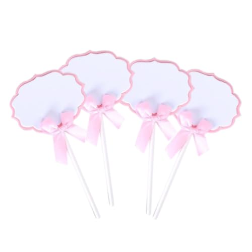 20 PCS Papier Tortendeko, Beschreibbare Segen Kuchen Topper, Praktisches Kuchen Dekorationen, DIY Happy Birthday Kuchendeko für Geburtstag Party Dusche Hochzeit Dekor,Rosa Weiß 20 PCS Papier Tortendeko, Beschreibbare Segen Kuchen Topper, Praktisches Kuchen Dekorationen, DIY Happy Birthday Kuchendeko für Geburtstag Party Dusche Hochzeit Dekor,Rosa Weiß von Anevous