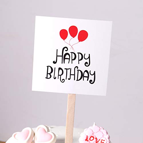 5 Stück Happy Birthday Tortendeko, Kuchen Topper Geburtstag, Tortendeko Dekorationen Papier, Cake Topper Kuchenstecker für Birthday Party Jubiläen Dekoration,Weiß B 5 Stück Happy Birthday Tortendeko, Kuchen Topper Geburtstag, Tortendeko Dekorationen Papier, Cake Topper Kuchenstecker für Birthday Party Jubiläen Dekoration,Weiß B von Anevous