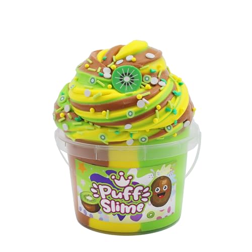 Anfylife Puff Slime Wie Eiscreme,Partygeschenke,weich,Nicht klebrig,sauber,stressabbauend und sicher–Spielzeug für Kinder, Belohnung im Klassenzimmer,Geburtstagsgeschenke für Jungen und Mädchen von Anfylife