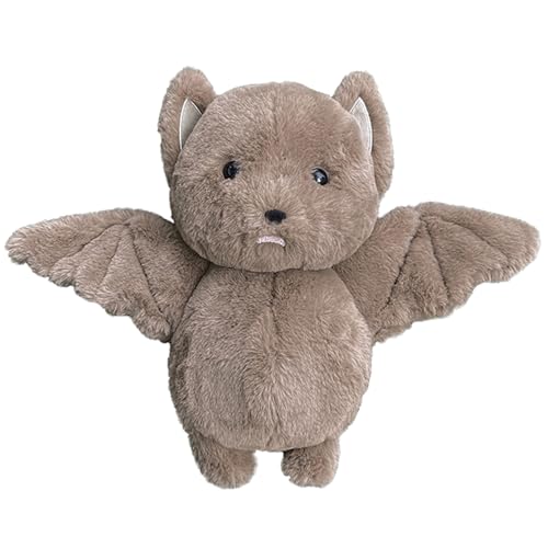 Kuschelige, weiche Plüschfiguren, realistische Fledermaus-Figuren, Halloween, Stofftiere, Spielzeugpuppe, 30,5 cm, lebensechte Fledermaus-Plüschtiere, beste Geburtstags-, Weihnachts-, Jahrestags Kuschelige, weiche Plüschfiguren, realistische Fledermaus-Figuren, Halloween, Stofftiere, Spielzeugpuppe, 30,5 cm, lebensechte Fledermaus-Plüschtiere, beste Geburtstags-, Weihnachts-, Jahrestags von AngelGift