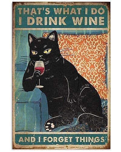 1000 Teile Puzzle Schwarze Katze Blechschild Kunstdruck Poster Retro Vintage Erwachsene Groß Puzzle Poster Puzzlespiel Benutzerdefiniertes Bild Puzzle von Angeloken