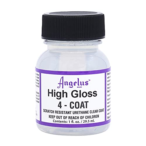 Angelus 4-Coat Finisher, 1 Ounce Bottle, High Gloss (904-01-000) von Angelus