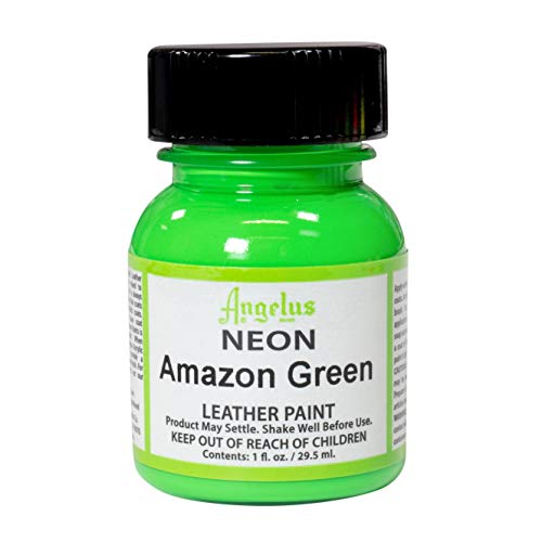 Angelus Acryl Lederfarbe Neon Amazon Green 29,5ml von Angelus