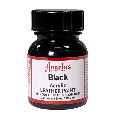 Angelus lederfarbe Schwarz 29,5ml von Angelus